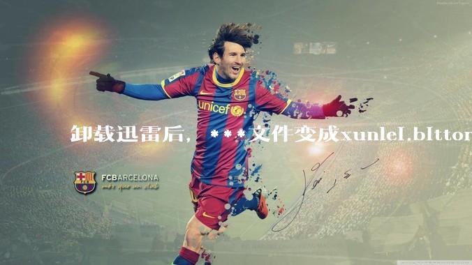 卸载迅雷后，***文件变成xunlei.bittorrent.6,怎么还原回去啊，心态炸了！?