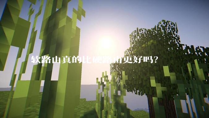 软路由真的比硬路由更好吗？